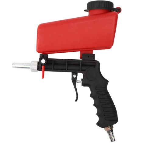 Sableuse Portative Pneumatique Mini Légère en Aluminium pour Nettoyage et Décapage (1/5)