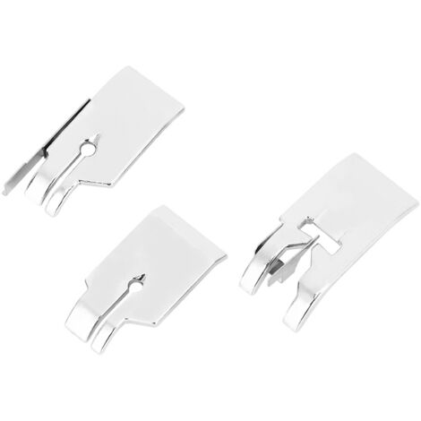 3 Pièces Pied presseur 1/4 pouce pour assemblage de bordures, pied de couture industriel pour machine à coudre