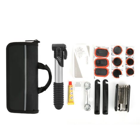 Kit de Réparation Vélo Outils à Main Accessoires VTT Pièces Polyvalentes (1/5)