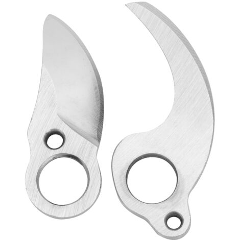 2 Pièces Lames de Remplacement pour Sécateur à Branches, Acier Allié SK5 Haute Dureté, 25-28mm (1/5)