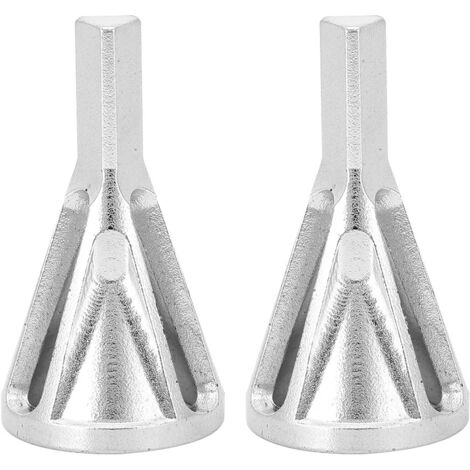 2 Pièces Outil à Chanfreiner Débavurage Acier Rapide Foret Externe (1/5)