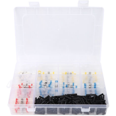 Kit de 350 connecteurs étanches à sertir pour isolation électrique, légers et imperméables (1/5)