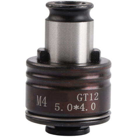 Mandrin de Taraudage JIS GT12 pour Machine à Taper et Fraiseuse CNC, Collier de Taraud M4 (1/5)
