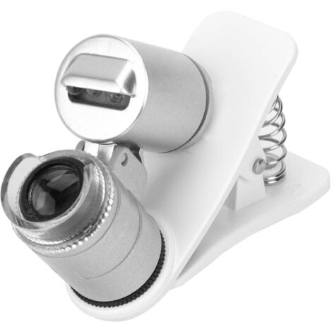 Loupe de Poche LED 60x pour Détection de Faux Billets et Bijoux - Microscope Portable Miniature (1/5)
