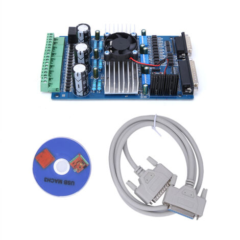 TB6560 Carte de Commande Moteur Pas à Pas 3 Axes, 3.5A pour Contrôle de Moteur