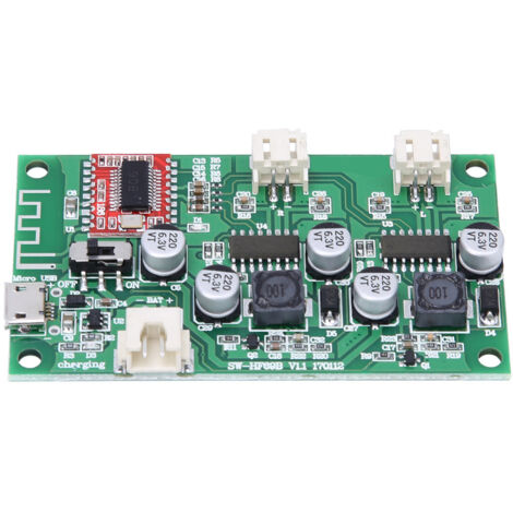 Carte Amplificateur Audio HF69B 2x6W, Compatible Bluetooth pour Enceintes (1/5)