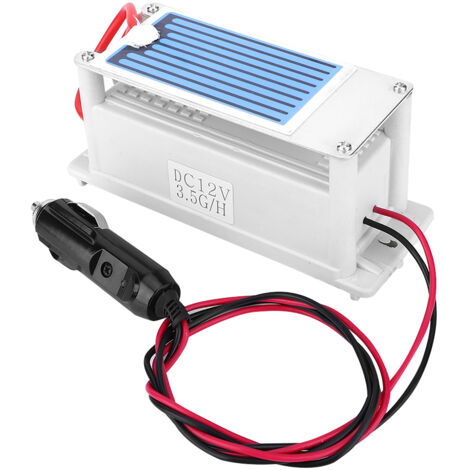 Générateur d'Ozone 12V pour Voiture, Purificateur d'Air Intégré 3.5g - Outil de Nettoyage Automobile (1/5)