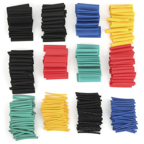 530 Pièces Gain Thermorétractable Écologique pour Câbles - Kit Tubes Rétractables (1/5)