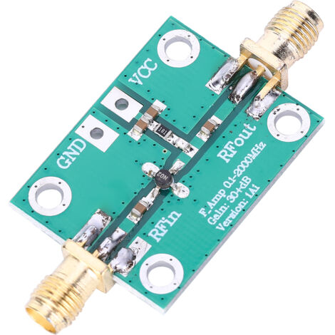 Amplificateur Large Bande RF 0.1-2000MHz Module LNA Faible Bruit Gain 30dB (1/5)