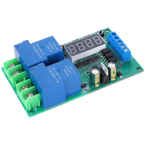 Contrôleur Multifonction Moteur 30A 12V Avant Arret Marche Arrière avec Relais et Interrupteur de Fin de Course