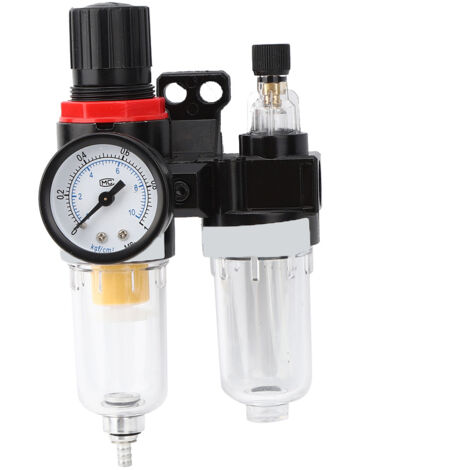 Filtre séparateur huile-eau AFC2000, régulateur de pression pour séparation gaz-liquide et traitement d'air (1/5)