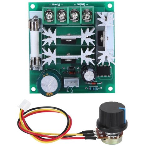 Contrôleur de Vitesse Moteur DC Haute Puissance Régulation Progressive Universel 6V‑90V (1/5)