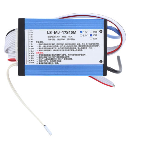Carte de Protection Universelle BMS 3.2V 30A pour Batterie Lithium 14S-16S avec Équilibrage et Sécurité Renforcée (1/5)