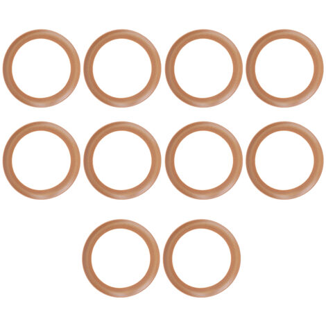 10 pièces Joints de Piston en Caoutchouc pour Compresseur d'Air Silencieux 1500W sans Huile / Cylindre