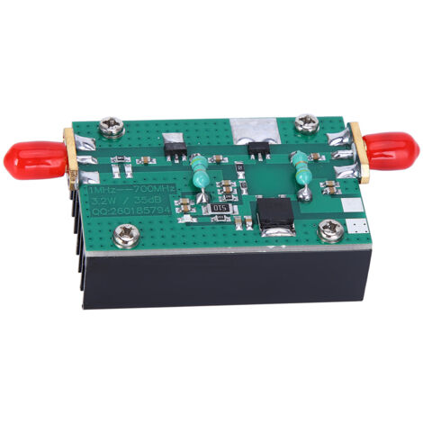 Amplificateur de Puissance RF 3.2W Émetteur Large Bande 1MHz-700MHz HF VHF UHF