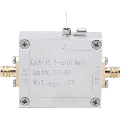 Amplificateur RF Large Bande à Faible Bruit, Module d'Amplification Haute Fréquence pour Électronique (1/5)