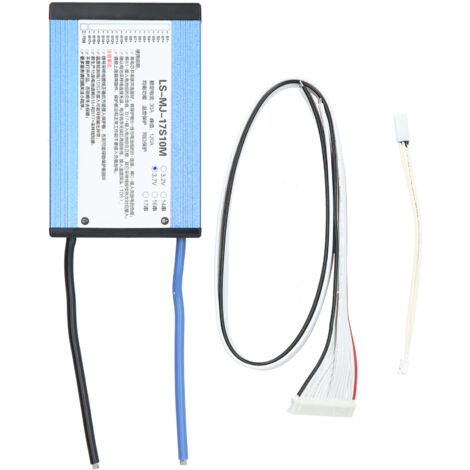 Carte de Protection BMS Universelle 3.7V 30A pour Batterie Lithium 14S-17S avec Équilibrage et Sécurité (1/5)