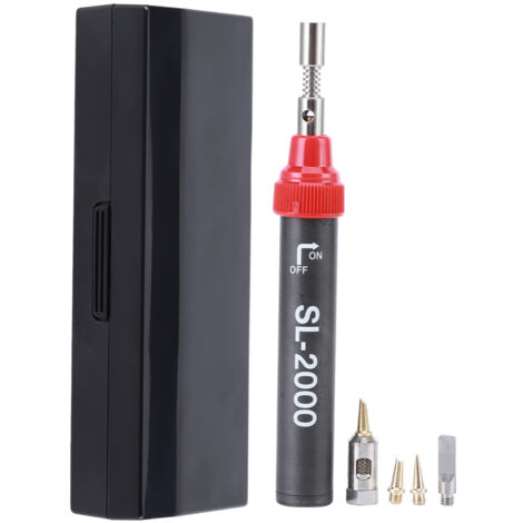 Kit de Soudure Butane 5-en-1 avec Fer à Souder et Embouts Multiples SL-2000K 11ML (1/5)