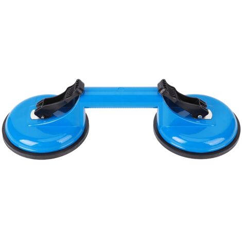Outil de Réparation à Ventouse en Verre avec Griffes en Alliage d'Aluminium et Caoutchouc Bleu pour Panneaux de Verre ou Bois (1/5)