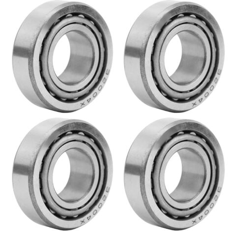Jeu de 4 roulements à rouleaux coniques 32004 pour moteurs et engrenages mécaniques