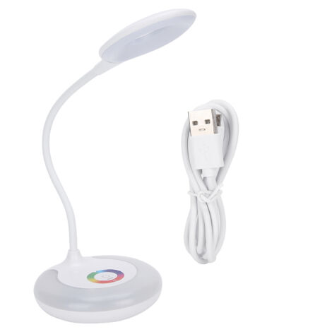 Lampe de Bureau LED Rechargeable à Toucher, Lumière d'Éclairage de Table avec Variation d'Intensité, Protection des Yeux, Fournitures de Bureau