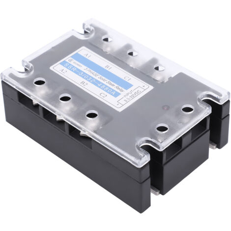 3 Phase Solid State Relay SSR3/0324880A DCAC 480V Distribution Control ...