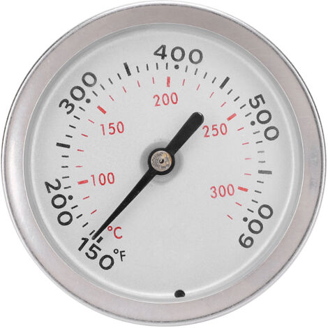 Thermomètre de barbecue en acier inoxydable TSBX56, jauge de température pour four et grill (60-600°F) (1/5)