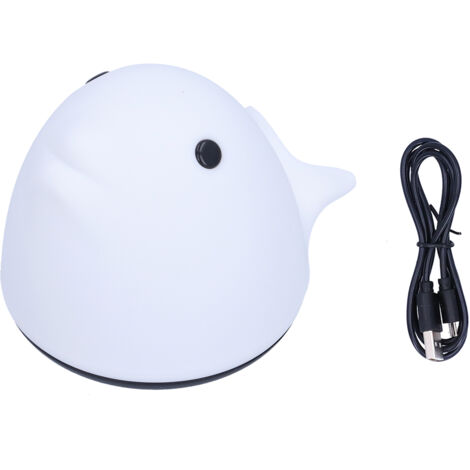 Veilleuse USB Silicone Enfant 7 Couleurs LED - Lumière Douce pour Chambre et Dodo (1/5)