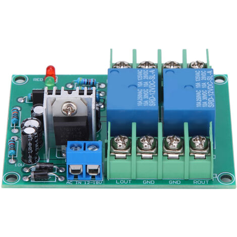 Plaque de Protection pour Haut‑parleur, Circuit à Double Canal avec Délai de Mute 10A AC12‑18V (1/5)
