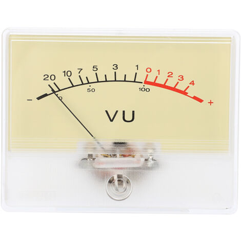 Indicateur de Niveau Audio VU T‑90 Haute Précision avec Éclairage pour ...