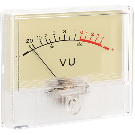 Indicateur de Niveau Audio VU T‑90 Haute Précision avec Éclairage pour ...