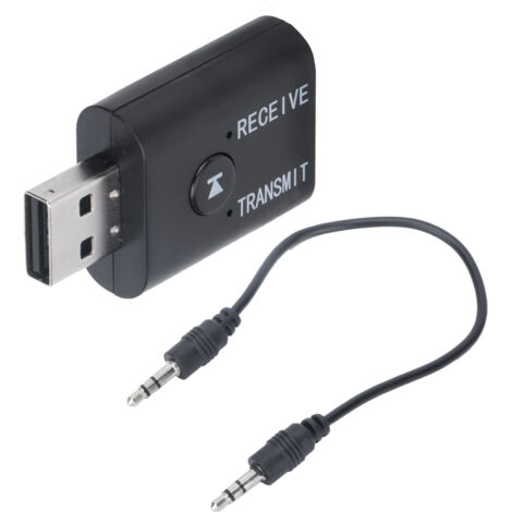 Adaptateur Bluetooth USB Double Rôle Émetteur Récepteur sans Fil pour Casque Enceinte PC (1/5)