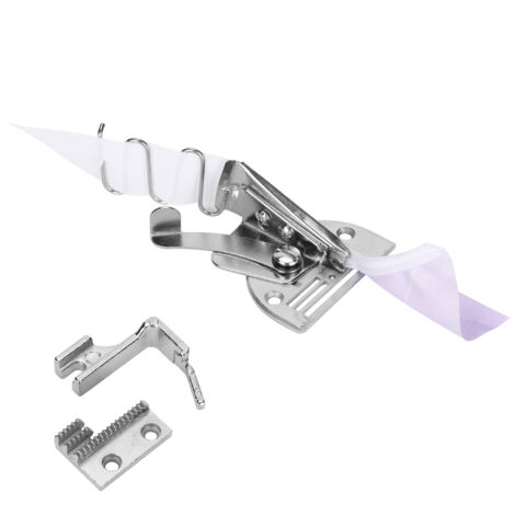 Attache de reliure à angle droit A10 pour machine à coudre, outil de pliage 4 fois, 30 mm (1/5)