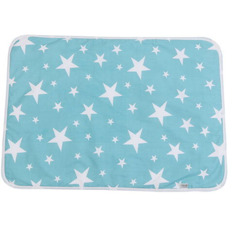 Matelas d'allaitement imperméable en coton pour bébé - Alèse de change douce (1/5)