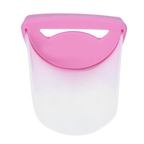 Prolongateur de Robinet Enfant Transparent Rouge - Accessoire Salle de Bain pour Lavage des Mains Bébé (1/5)