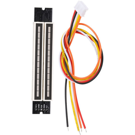 Module de mesure de niveau stéréo Dual 12 avec AGC, indicateur lumineux réglable et compteur de vitesse (1/5)