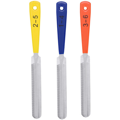 3PCS Lime à Sillet pour Guitare, Outil de Réparation pour Basse, Mandoline, Banjo et Ukulele (1/5)