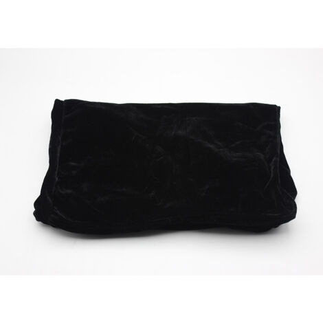 Housse de Protection pour Tabouret de Piano, Accessoire Décoratif pour Instruments de Musique (Noir)