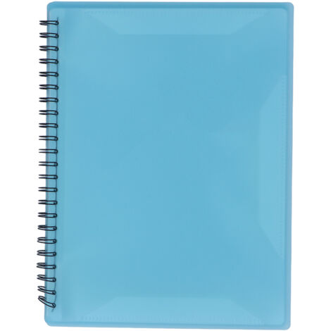 Classeur à Partitions PVC Grande Capacité pour École Bureau Maison - Bleu (1/5)
