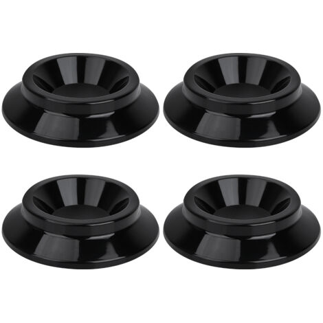 4 pièces de patins ronds en ABS pour piano droit, protège-sol et accessoires pour pieds de piano (1/5)