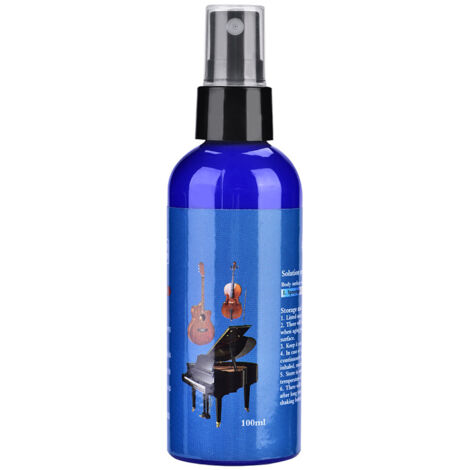 Nettoyant Liquide 100ml pour Violon, Piano, Guitare - Entretien Instrument en Bois Portable (1/5)