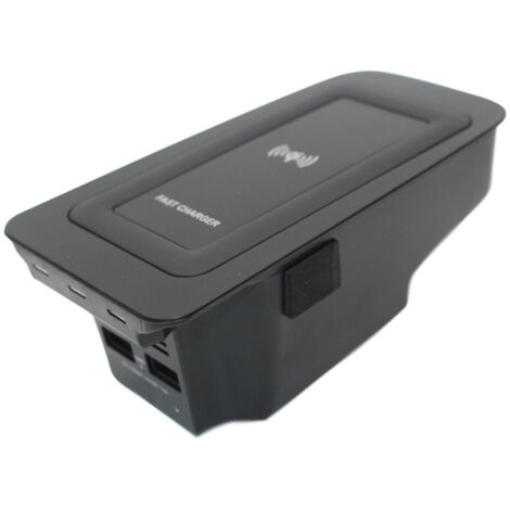 Support de charge induction rapide 15W pour Volvo S60/V60/XC60/S90/V90/XC90, socle sans fil pour console centrale. (1/5)