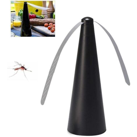 Ventilateur anti-moustiques électrique noir (1/5)