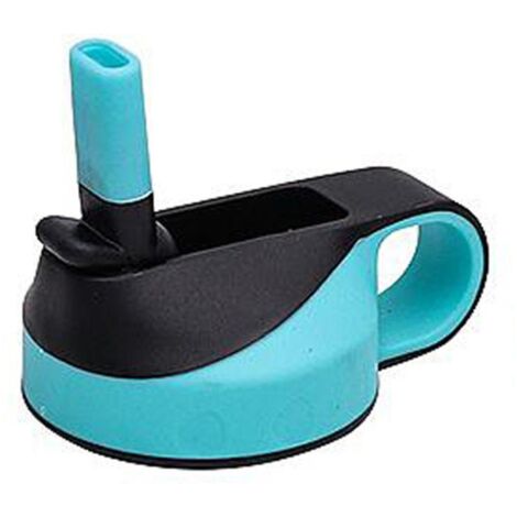 Bouteille d'eau universelle isotherme sous vide avec bouchon à paille vert menthe (1/5)