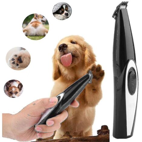 Tondeuse à poils de pattes électrique pour animaux de compagnie, coupe-ongles pour chiens (1/5)