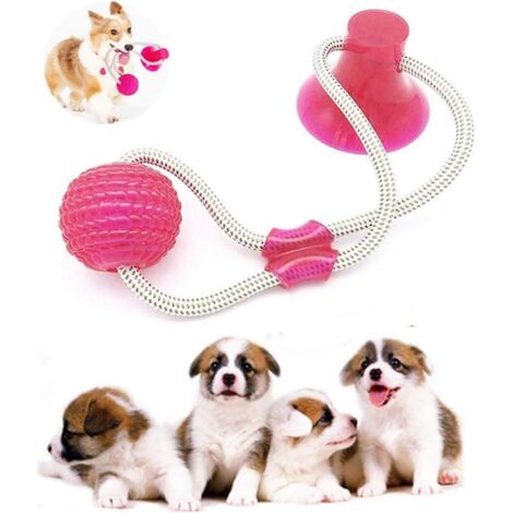 Jouet à mâcher multifonctionnel pour animaux de compagnie avec ventouse (1/5)