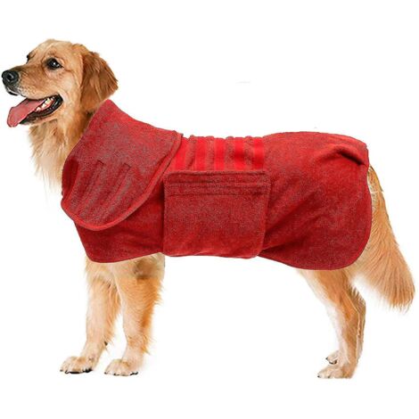 Manteau absorbant et séchant pour animaux - XL (1/5)