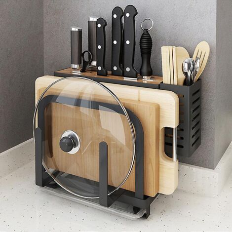 Meuble de rangement pour cuisinière et ustensiles de cuisine par Blackclassico (1/4)