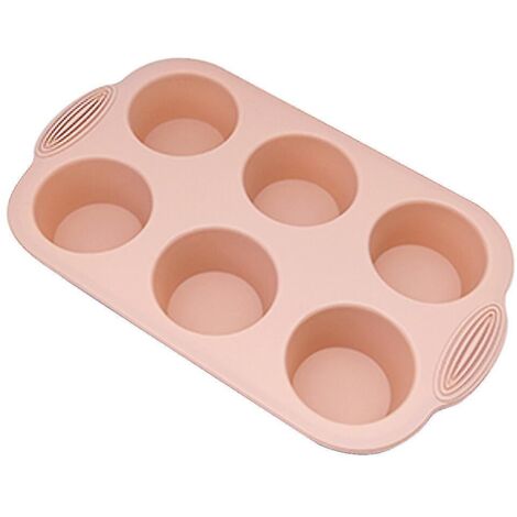 Moule à gâteau rose en silicone, outil de cuisine (1/4)