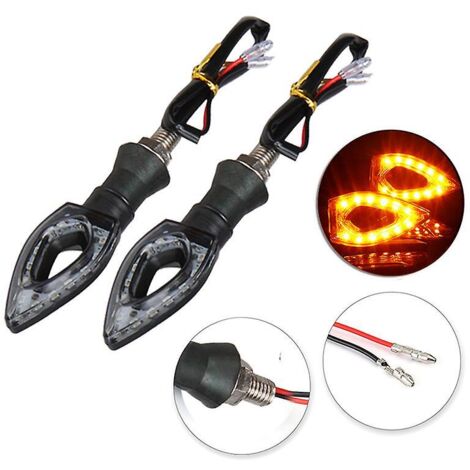 Clignotants universels étanches pour moto - Lot de 4 (1/5)